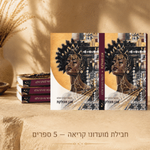 אבן מצולקת | חבילת מועדון קריאה – 5 ספרים